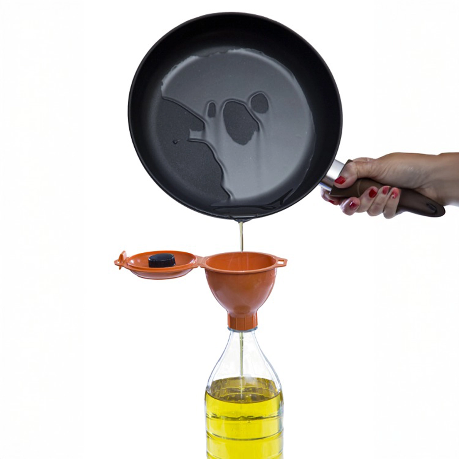 Miljötratt för återvinning av matolja